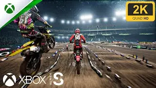 Monster Energy Supercross - Xbox Series S Gameplay | 2K HDR