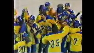Claude Vilgrain University of Moncton AIgles Bleus vs Dalhouse 1986  Champion