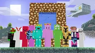 I Put 10 YouTubers in the Minecraft Aether