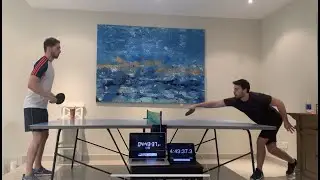 LONGEST TABLE TENNIS RALLY EVER (Guinness World Record)