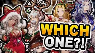 Christmas Units Worth it? EX/Unit Analysis & Should You Pull? WoTV! War of the Visions!