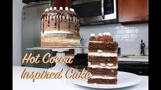 Hot Cocoa-Inspired Cake | CHELSWEETS