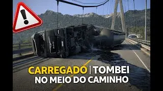 Saindo Carregado,NÃO CONSEGUI FAZER A CURVA,ETS2(Nordic Horizons)