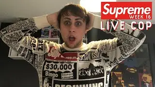 LIVE COP | SUPREME FW19 WEEK 16 DROP | I COPPED A BOX LOGO HOODIE!!