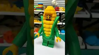 3D Printed Corn Cob Guy #3dprinting #lego #toys #satisfying #corn