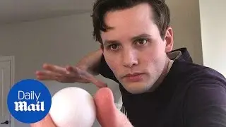 Incredible optical illusion increases the size of a ball