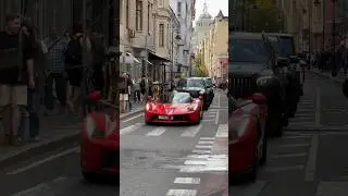 LaFerrari in Moscow ❤️&zwj;🔥 #shorts #ferrari #laferrari #москва