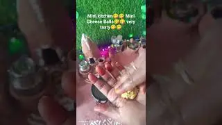 Mini kitchen😋😋 Mini cheese balls😋😋 very tasty😋😋#Cheeseballs#Shorts@SRKichen2233