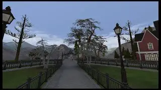 ASMR Walking Around The Sims 4 Forgotten Hollow ( Game Ambience and Simlish Only)