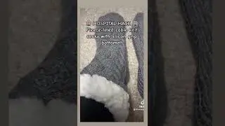 Grip bottom fleece socks are often preferred in hospitals because they provide warmth and comfort to
