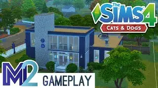 Sims 4 Cats and Dogs - Vet Career Let's Play #EAGameChangers