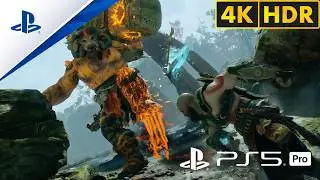 Битва с боссом в God of War: Кратос против Бренны Дауди | PS5 Pro
