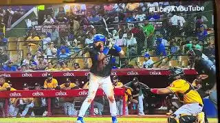 Triple Hist&oacute;rico de Emilio bonifacio empata con Manny mota 🔥💪 #tigres #tigresdellicey #legend