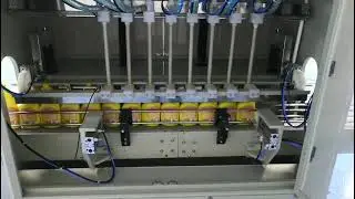 8-head spray bottle filling capping machine for cleaning detergent #spindle capper #factory#pump cap