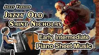 Jazzy Old Saint Nicholas (Easy Piano Solo)