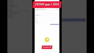 EDU101 quiz1 2025, virtual university,#midterm,#vuofpakistan #edu101quiz