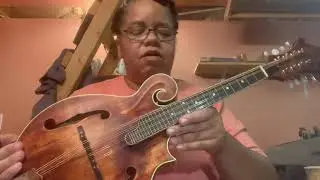 New Mia Pulaski F7E F-Style Mandolin - Acoustic/Electric