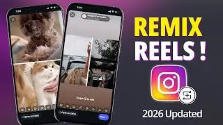 Объяснение принципа работы Instagram Reel Remix!