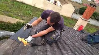 aplicação de tela asfáltica