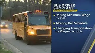 Chapel-Hill Carrboro City School Board to address bus driver shortage
