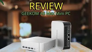 Обзор мини-ПК GEEKOM A8 Max 🔥 | Ryzen 9 8945HS, 32 ГБ DDR5, 2 ТБ SSD, Dual LAN, USB4 и 8K!