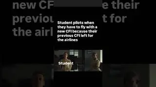 Flying With a New CFI&mdash;My Honest Reaction! 😬✈️#pilotlife #memes #aviatornation #flightschool #funny