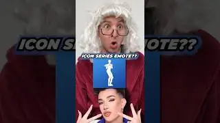 New Icon Series Emote In Fortnite?! 😳😮 #fortniteshorts