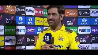 MSD on retirement#IPL Final 2023