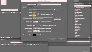 How to set Project Settings In Adobe After Effects