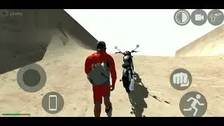Franklin Playing mega ramp in Indian bike driving 3D @monkey_Gamer07 #videos #indianbikedriving3d 