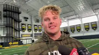 Iowa punter Tory Taylor relives Nebraska finish, talks dome punting