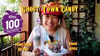 Fudge Apple & Birthday Cake Fudge Push Up Pop #Knotts100 #KnottsBerryFarm #Quarantine2021