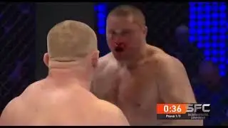 Кровавый бой на SFC2 Максим Якобюк против Юрия Филинских