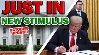 UPDATE: Second Stimulus Check Update - New October Stimulus - Trump's New Stimulus URGENT MESSAGES
