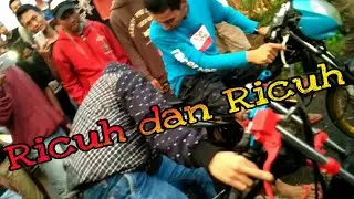 balapliar  ricuh Satria Fu Vs Satria Fu