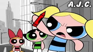 The Powerpuff Girls: Don't just stand there, start coloring! (Fan-Art) [Audio] 🔊