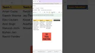 TOCOL Function in Google Sheets | Microsoft Excel #excelwithavi #advanceexcel