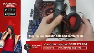 Jertech 4 in 1 Keyboard Mouse Headset Mouse Pad Combos For Computer, Gamers Combo - CT4-01