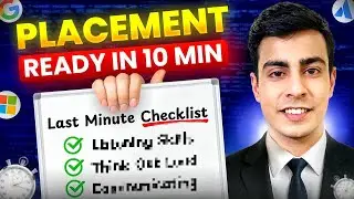 Crack ANY Placement Interview 🚀 Coding + HR Secrets They Never Tell You!