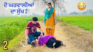 ਦੋ ਘਰਵਾਲੀਆਂ ਦਾ ਸੁੱਖ ?😳 • ਭਾਗ-2 • Do Gharwaliyan Da Sukh • Part-2 • Team Bawan