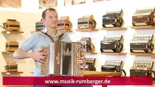 Steirische Harmonika - Beltuna Alpstar IV D Exclusiv Nusswurzel
