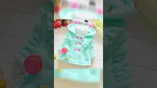 Baby girl winter coat😍 #shorts