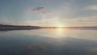 Calm Sunset Over Water 🌅 2 Hours of Gentle Ripples & Evening Ambience