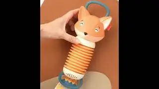 Musical Accordion Fox