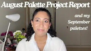 Palettes I used in August + September palette project intro #eyeshadowcollection #neutraleyeshadow