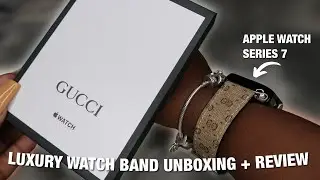 Распаковка ремешка для Apple Watch + обзор!! ⌚️📦 | ОТ LUXURY WATCH DESIGNS✨