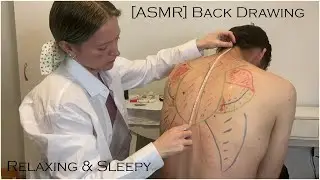 ASMR (Real Person) - Back Drawing