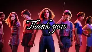 Thank you, Stranger Things