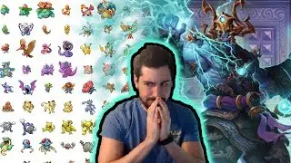 New Pokemon Overload Shaman - Saviors Of Uldum Hearthstone