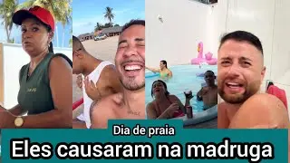 Carlinhos Maia foi dormir cedo e descobre a confusão que os amigos arrumaram de madrugada 